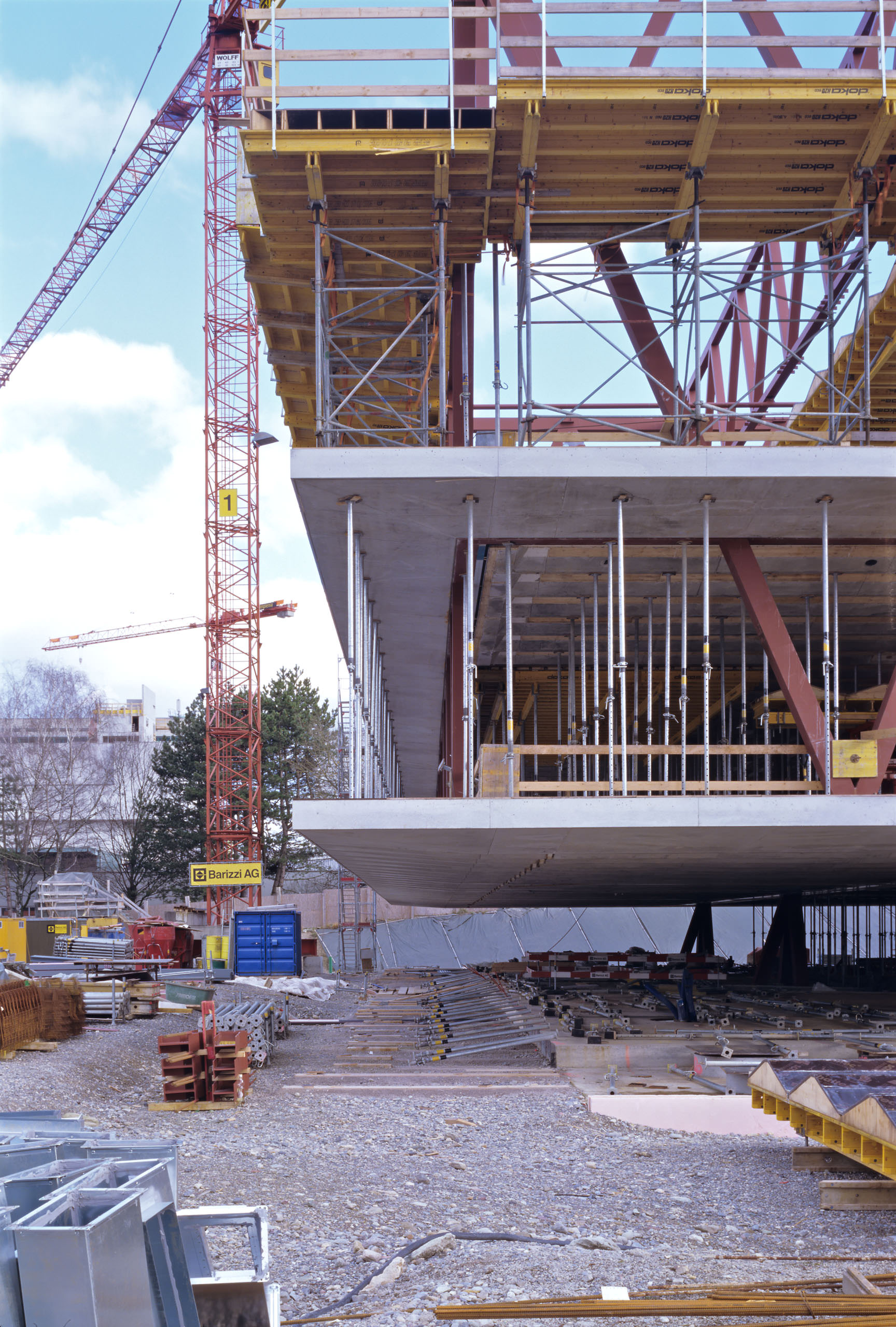 Baustelle Schulhaus Leutschenbach